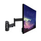 Lindy 40714 soporte para monitor 66 cm (26'') Pared Negro
